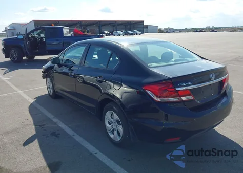 2014 Honda Civic Lx from USA, damaged, VIN 19XFB2F54EE242355